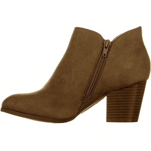 Style & Co Masrinaa Ankle Booties Brown Size 8.5 - Picture 1 of 11